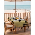 thumbnail image 3 of Rectangle Outdoor Tablecloth With Umbrella Hole And Zipper– Black Vintage Forest Bear Waterproof Patio Table Cover for Party, Picnic, Backyard, 52"x70" , Country Farmhouse Pine Brown, 3 of 8