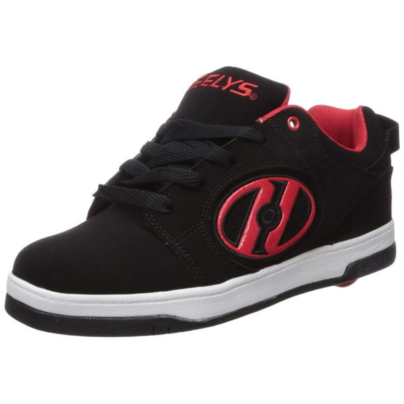 Heelys Voyager Zapato de Tenis para Hombre Negro/Rojo 9 M US