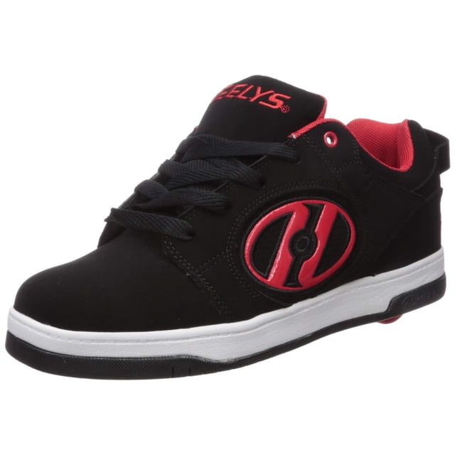 Heelys Voyager Zapato de Tenis para Hombre Negro/Rojo 9 M US
