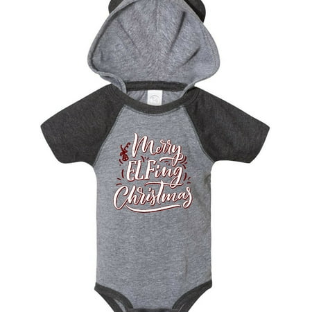 

Inktastic Merry Elfing Christmas Gift Baby Boy or Baby Girl Bodysuit