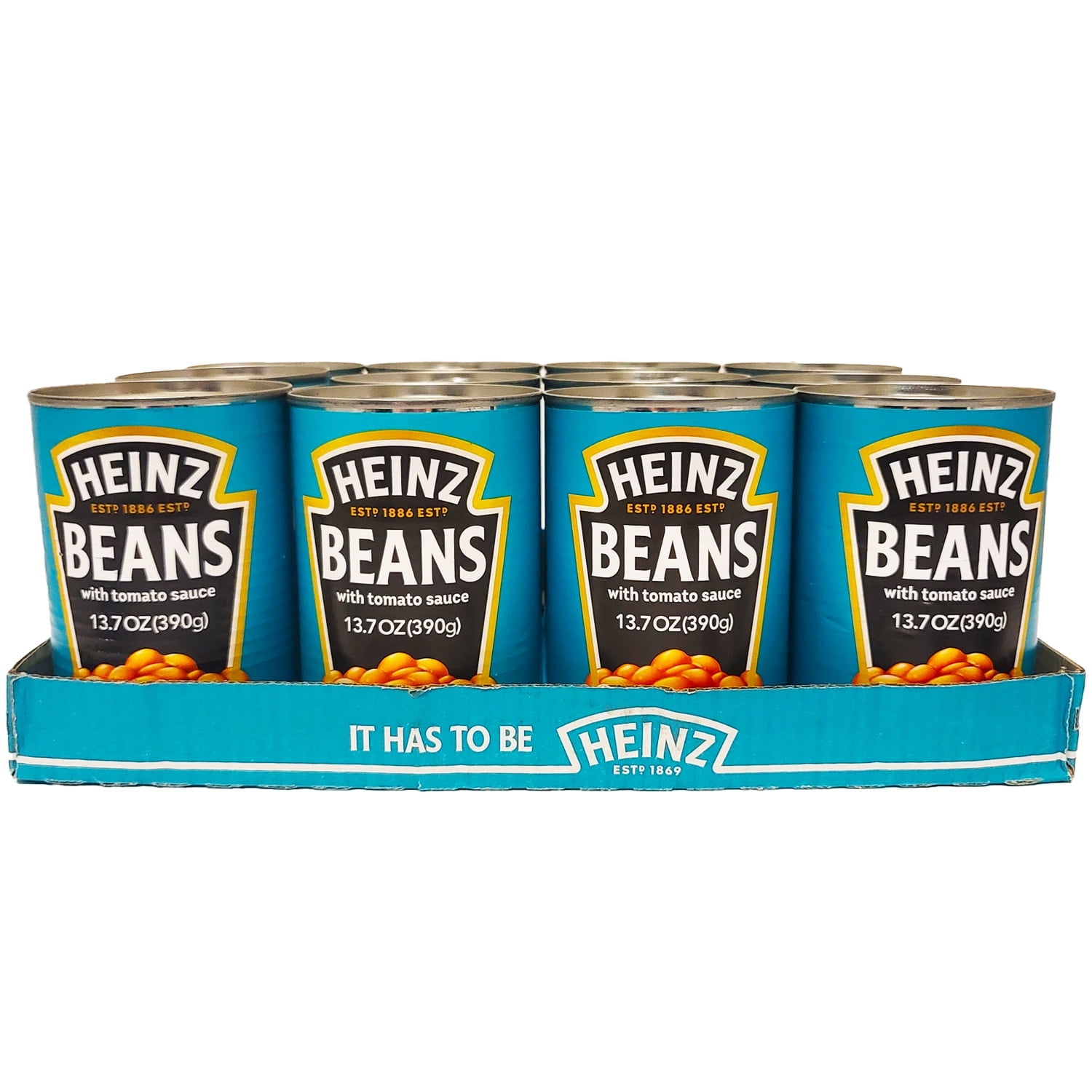 Heinz Baked Beans 415g - Delicious Pack of 8, Iconic UK Snack Food