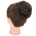 thumbnail image 3 of SEGO Messy Bun Scrunchies Hair Piece Hair Extensions Synthetic Hair Donut Updo Fake Ponytail Extensions For Women Red/Purple/Blue/Pink/Black/Blonde, 3 of 7