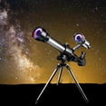 thumbnail image 4 of Telescopio de apertura de 60 mm con buscador para principiantes Fácil de instalar, los a el aprendizaje sobre astronomía Accesorios Gris Macarena Telescopio Lunar Manual, 4 of 7