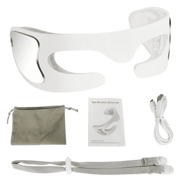 Vibrating Red Light Eye Massager for Soothing and Refreshing the Eye Area