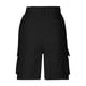 thumbnail image 4 of Pantalones Cortos de Mujer con Bolsillos Traje de Verano Casual Cinco Cuartos de Longitud, Tela Ligera para Uso Diario, de Playa Y de Fiesta, 4 of 7