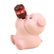thumbnail image 1 of Cute Animal Figurine for Kids, Mini Resin Animal Toy, Cake Topper, Desk Decor, Dashboard Decor, for Home, Bookshelf, Office, Pig, 1 of 4