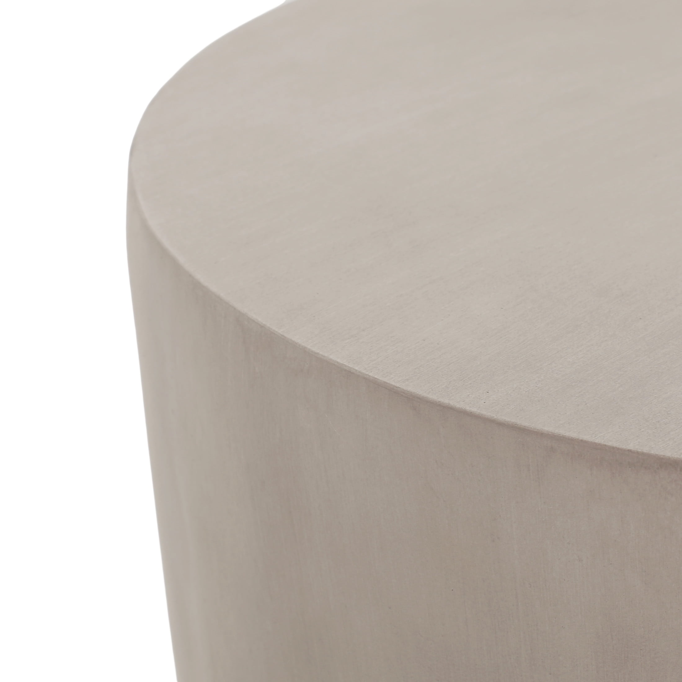 Stylish Round U-Shaped Concrete Side Table