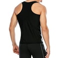 thumbnail image 6 of FUTATA Men's Sauna Workout Vest Weight Loss Sweat Tank Top Body Shaper Sweat Suit Sauna Vest with Zipper, 6 of 6