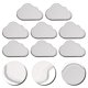 thumbnail image 3 of 8 unids / set desechables platos de papel en forma de nube plato de comida para la fiesta de cumpleaños boda suministros, 3 of 5