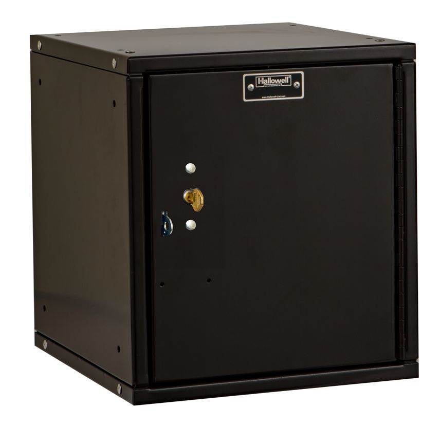 Single Tier Modular Locker in Midnight Ebony