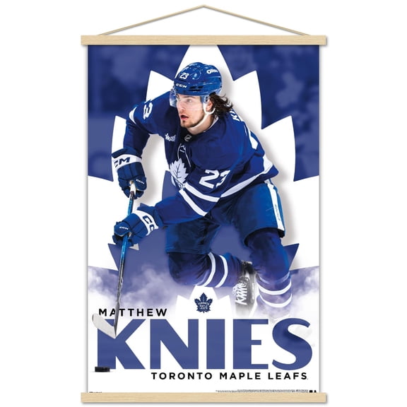 NHL Toronto Maple Leafs - Matthew Knies 25 Wall Poster with Magnetic Frame, 22.375" x 34"