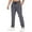 2# Dark Gray, variant on Joggers for Men Elastic Waist Hiking Pants Water Resistant Quick-Dry Lightweight Outdoor Sweatpants with Zipper Pockets Light Gray XL