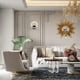 thumbnail image 4 of Luces de pared LED, apliques de pared decorativos acrílicos de 10 W, lámparas de pared redondas modernas, temperatura de 3 colores ajustable para sala de estar, dormitorio, camino, pasillo, escaleras JAMW Sencillez, 4 of 5