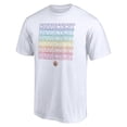 thumbnail image 2 of Unisex White Connecticut Sun Wordmark Pride T-Shirt, 2 of 3