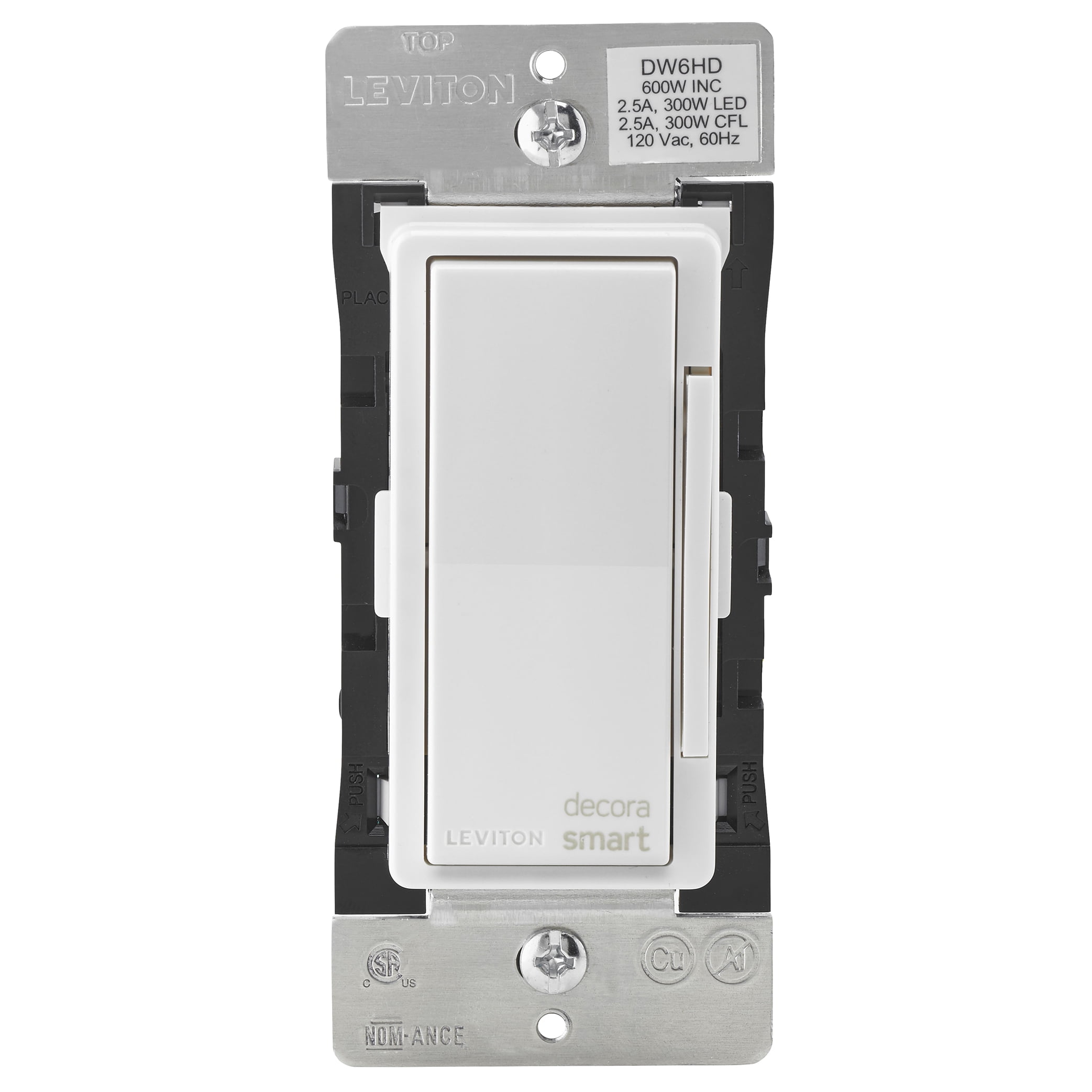 Leviton R01DW6HD1RZ 15A 120V White/Almond Decora Smart Wifi Dimmer