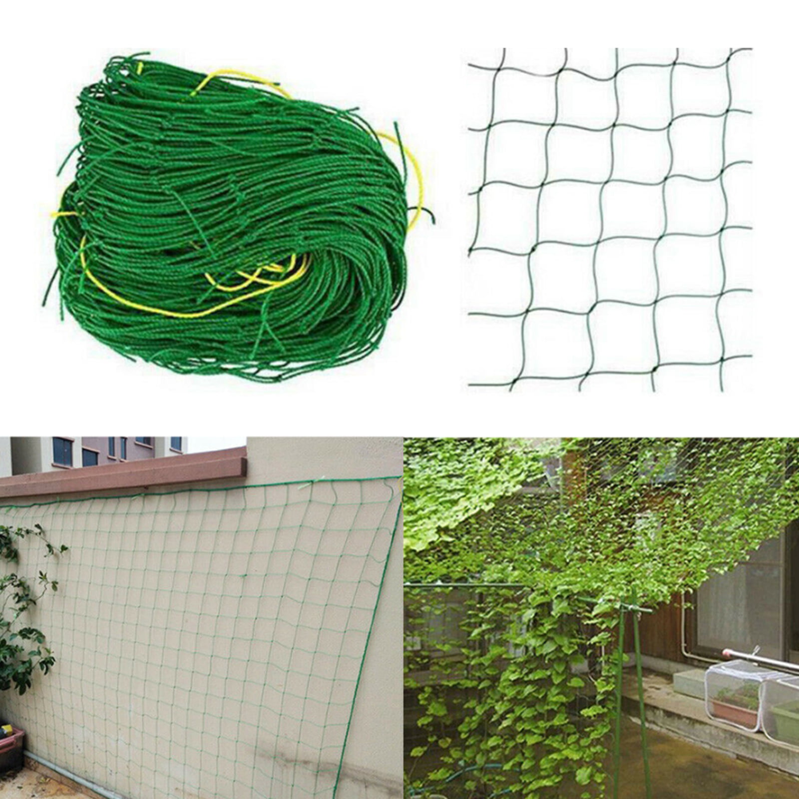 New Blue Plastic Trellis Netting Plant Support Fence Nets Chicken Fishing Net 