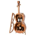thumbnail image 3 of 4.5 Feet Tall Violin Shaped Cabinet With 2 Shelf and Acrylic Clear Double Door, 3 of 7