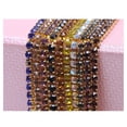 thumbnail image 2 of MasteelfCA 10m Crystal Rhinestone Close Chain Trim Sewing for Jewelry Crafts DIY 2mm (Black), 2 of 5
