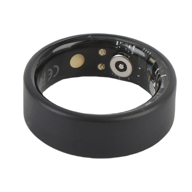 Bague Intelligente pour Compteur de Pas, Bague Intelligente en Acier Inoxydable pour Tourner les Pages, Application pour Randonnée 7,8,9,10,11,12,13