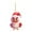 G, variant on HomeDM Christmas Decorations Christmas Tree Ornaments Chicken Christmas Rooster Hens Christmas Tree Decoration Hanging Ornament Thanksgiving Day Christmas Decorations for Tree Car Pendant