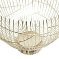 thumbnail image 5 of Venus Williams Collection S/2 15", 14"H Contemporary Metal Decorative Bowls, Gold, 2 - Pieces, 5 of 7