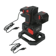 Hyper Tough 2000-Lumen Rechargeable LED Work Light with Detachable Spotlight