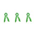 thumbnail image 3 of Diadema Qarigey Cinta Vintage Poliéster Accesorios para el Cabello Verde 142W, 3 of 6