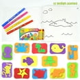 thumbnail image 2 of Kit de estampado Imagimake Animal Kingdom para niños de 3 a 5 años, 2 of 7