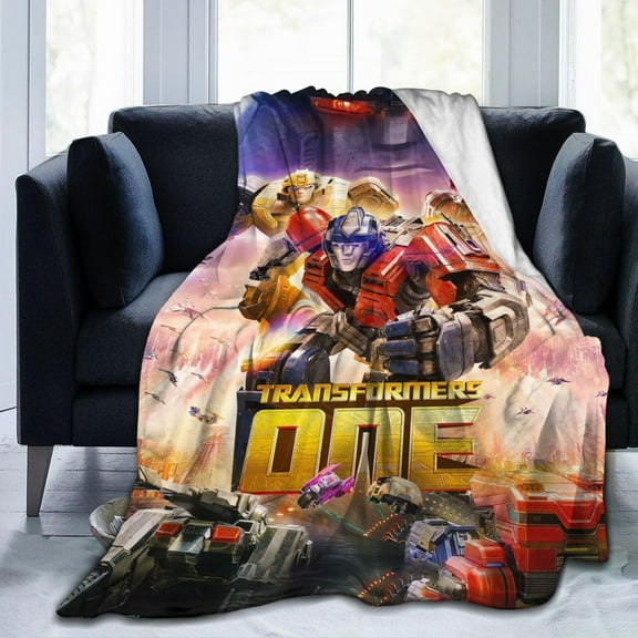 Ultra-Soft Micro Fleece Blanket Transformers Super Soft Plush Blanket For Winter Bedding Bed Couch Sofa For All Seasons 40"X30"