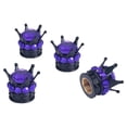 thumbnail image 3 of Bling Chrome Tires Stem Stems Rhinestone Tire Car Engine (Clear) -, 3 of 5