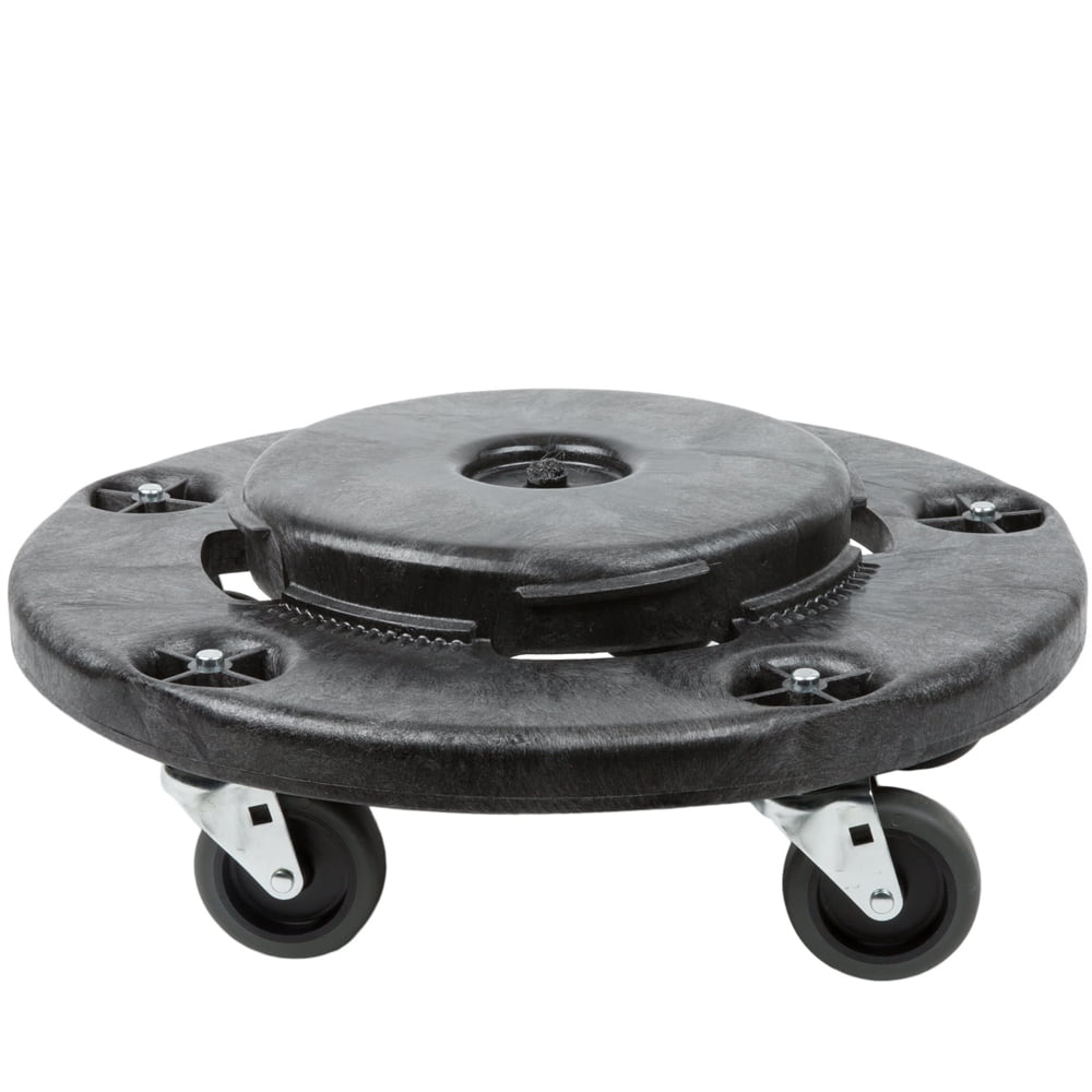 Fg264000Bla Details about   Commercial Products Brute Twist On/Off Round Dolly Black 