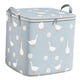thumbnail image 3 of Bolsa para guardar edredones, cesta para ropa, regalo, tela no tejida versátil, asas de transporte Azul 100 L, 3 of 9