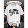 thumbnail image 1 of Playful | Men's Billionaire Boys Club Graphic T-Shirt - Purple Crew Neck Short Sleeve Tee, Astronaut Design, Machine Washable - Perfect for Casual Style, 1 of 5