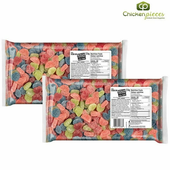 JOLLY RANCHER Bonbons Acides Fruités 2.5kg/5.51Lbs