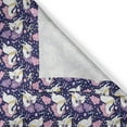 thumbnail image 4 of Ambesonne Unicorn Valance Pack of 2, Galaxy Magic Fantasy Animal, 54"X18", Indigo Lilac and Pink, 4 of 5