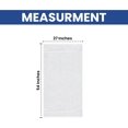 thumbnail image 4 of Linteum Textile 4 Pack Premium Bath Towels 27x54 Inches 100% Ring Spun Cotton (White), 4 of 6