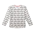 thumbnail image 3 of Sanetta Pijama largo para niñas - Adolescentes, estrellas, pijama, jersey sencillo Negro/Blanco 140, 3 of 3