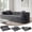 Gray, variant on 5-in-1 Convertible Sofa Bed, 80.7 Inch Folding Corduroy Couch with Storage Pocket, No Assembly Required, 4 Pre-Shaped Frames and 2 Pillows, Space-Saving Multi-Function Sofa Couch