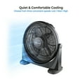 thumbnail image 4 of Comfort Zone 20 in. High Velocity Floor Fan, 3 Speed, Tilt, 4 of 8