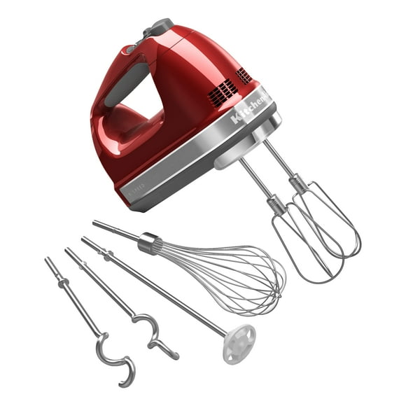 Batidora de mano digital KitchenAid de 9 velocidades con Tur