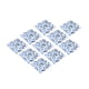 thumbnail image 2 of Pegatinas para azulejos con diseño de hojas a prueba de agua, 10 unidades, 20 x 20 cm, para paredes de baño y cocina, calcomanía decorativa para el hogar, 2 of 8