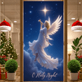 thumbnail image 6 of Decorative Design Christmas Angel Theme Religious Night Sky Banner for Church Events Holiday Decor Home Decoration, 6 of 9