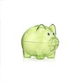 thumbnail image 2 of Transparent Plastic Money Saving Box Case Coins Piggy Bank Cartoon Pig Shaped, 2 of 7