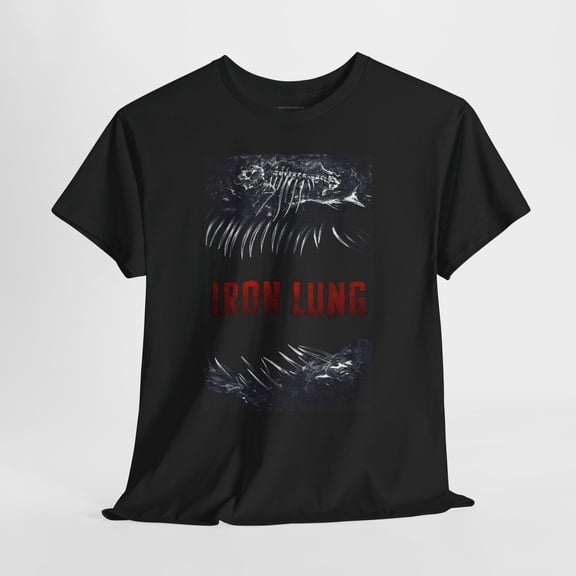 Iron Lung 2026 Retro Movie Poster Horror Unisex Graphic T-Shirt
