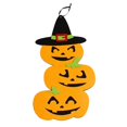 thumbnail image 2 of de Halloween Boo / Calabaza / Fantasma con cuerda, Decoraciones para puertas colgantes de Halloween para interiores y exteriores Señales Gloria Decoración colgante de Halloween, 2 of 9
