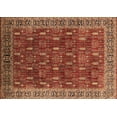 thumbnail image 1 of Ahgly Company Indoor Rectangle Oriental Brown Traditional Area Rugs, 7' x 9', 1 of 4