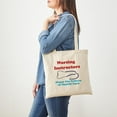 thumbnail image 3 of CafePress - Nursing Instructors Tote Bag - Unisex Canvas Tote Bag, Beige, 1-Piece, 3 of 6