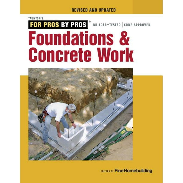 Foundations & Concrete Work (Paperback) - Walmart.com - Walmart.com