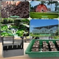 thumbnail image 5 of LPSSTORE Soil 4 Cell Soil for Starting 2 Inch Soil Block Maker Handheld Block Maker Reusable Garden Blocking Tools for Farms Seedings Cuttings, 5 of 5