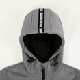 thumbnail image 3 of MADHERO Boys Rain Jackets Lightweight Long Sleeve Windbreaker Dark Grey 152/158, 3 of 6